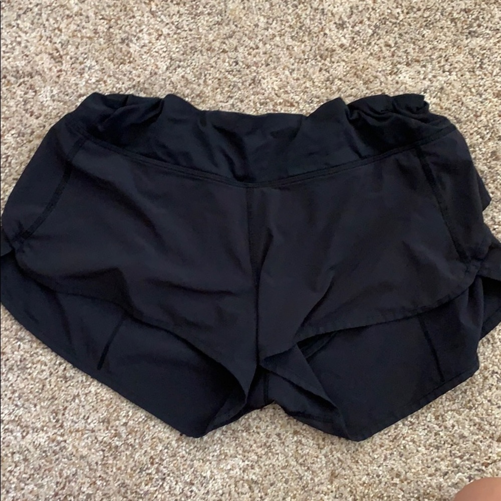 Lululemon Speed Short Size 10 Black